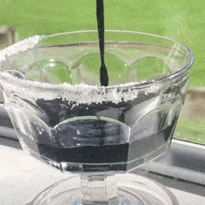 Black Margarita Mocktail